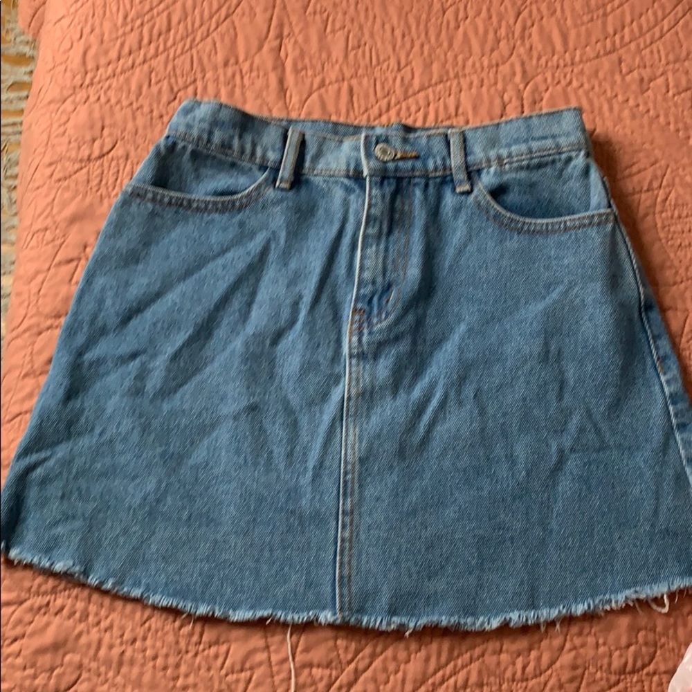 Brandy Melville Jean Skirt